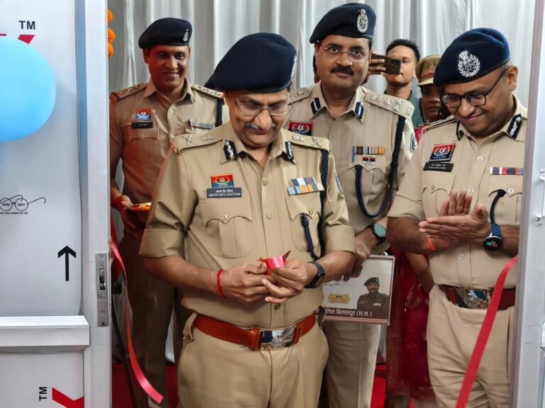 डीजीपी अरुण देव गौतम ने किया नए पुलिस भवनों व ई-मालखानों का लोकार्पण